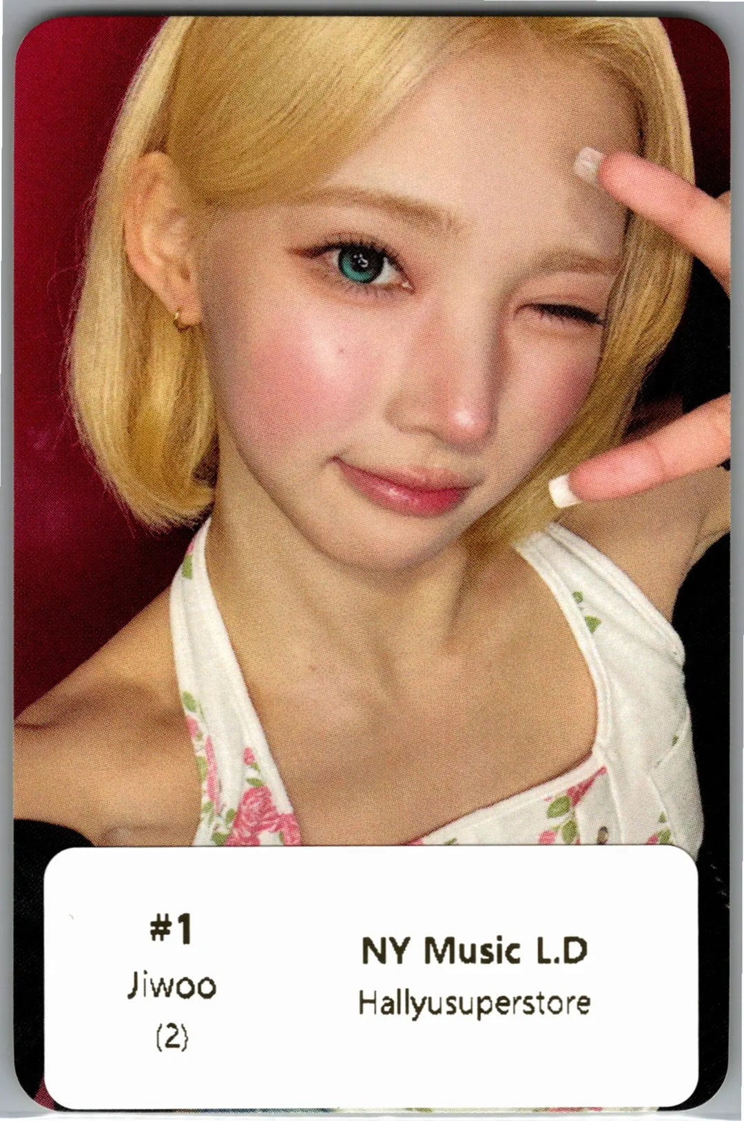 Hearts2Hearts "Lemon Tang" - NY Music Lucky Draw Event Photocard [26.08.04]