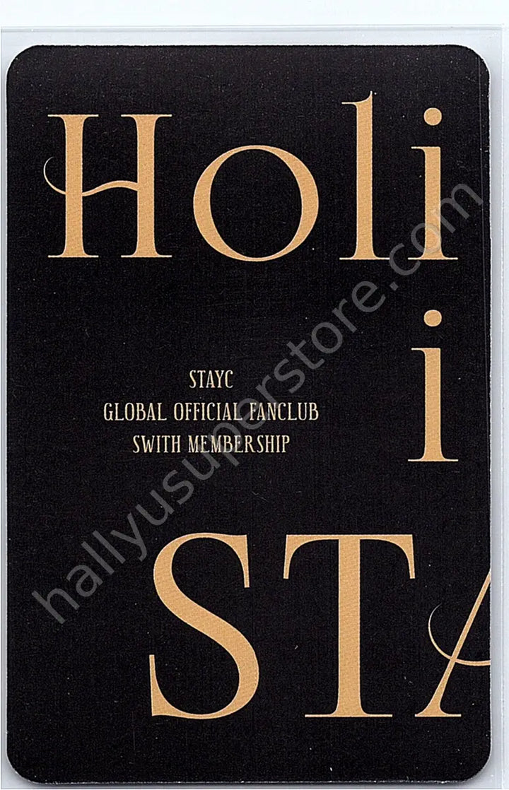 STAYC - J - Holiday in STAYC (SWITH 1st Membership Kit)