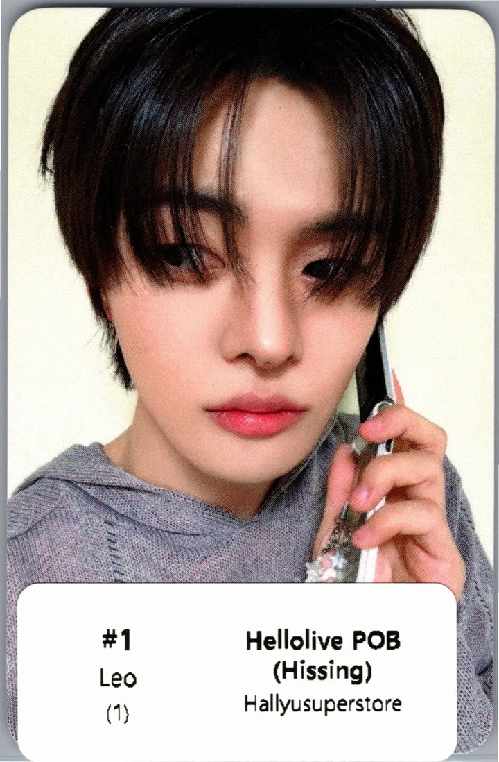 ALPHA DRIVE ONE "UNBREAKABLE : 少年BEAST" - Hellolive Pre-Order Benefit Photocard (Hissing Ver.) [26.09.01]