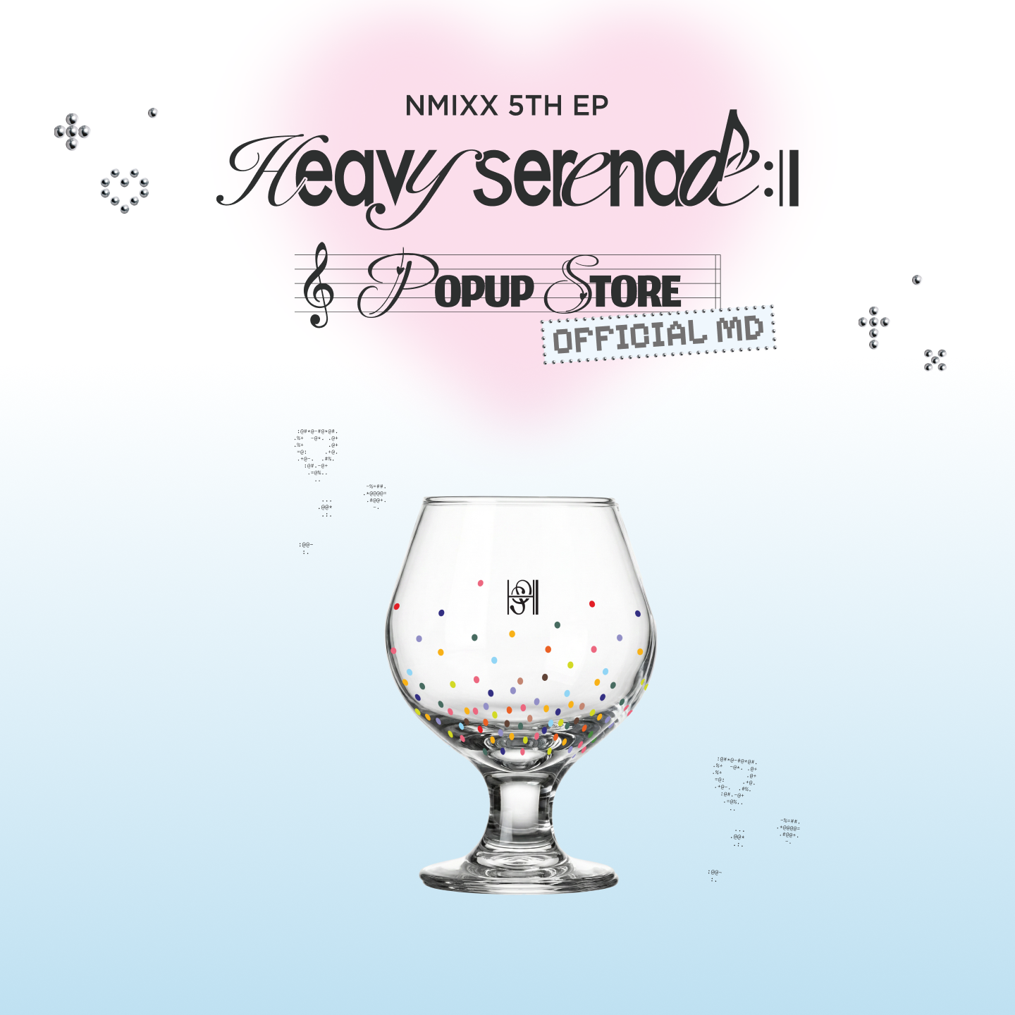 [NMIXX] GOBLET GLASS - [Heavy Serenade] POP-UP STORE