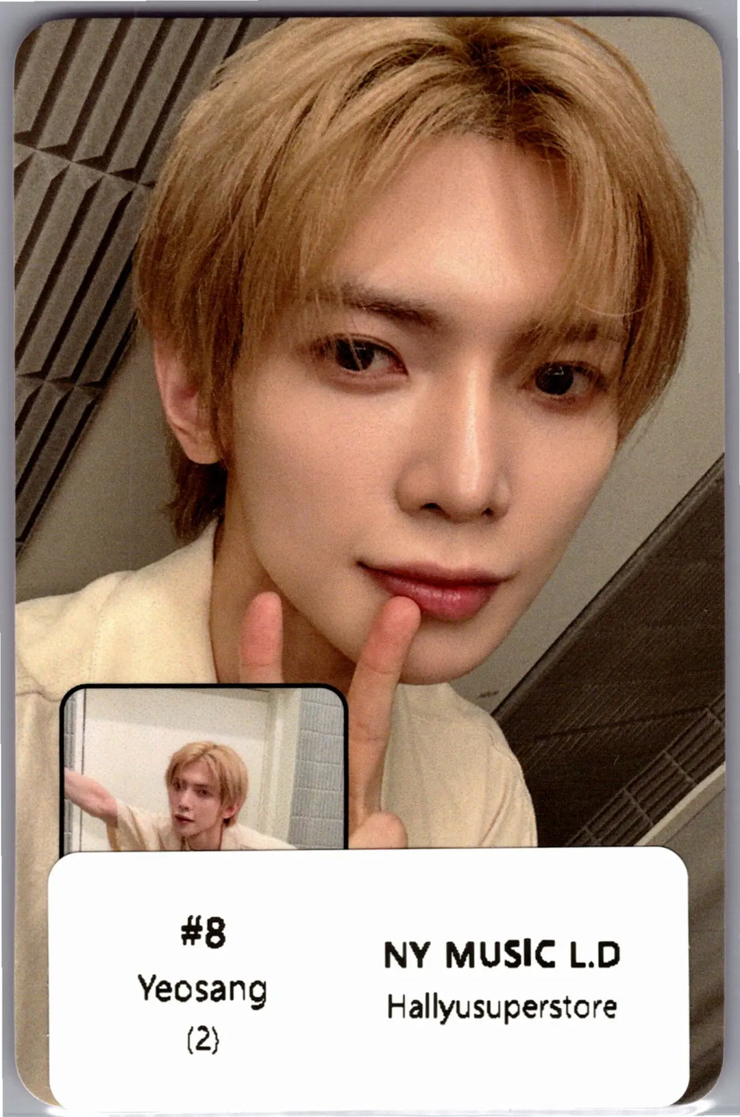 ATEEZ "GOLDEN HOUR : Part.5" - NY MUSIC Lucky Draw Event Photocard [26.08.18]