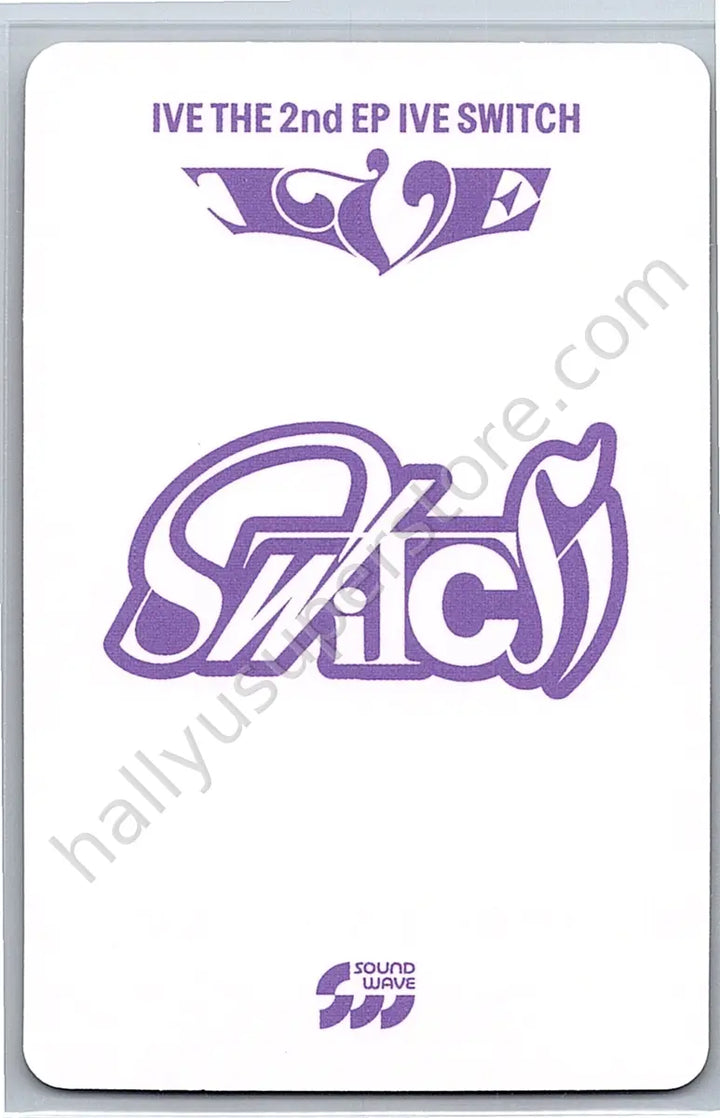 IVE - Leeseo - IVE - Leeseo - IVE SWITCH Album soundwave lucky draw round 1