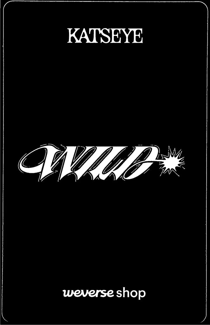 KATSEYE "WILD" - Weverse Shop Pre-Order Benefit Photocard (Photobook Ver.) [26.08.18]