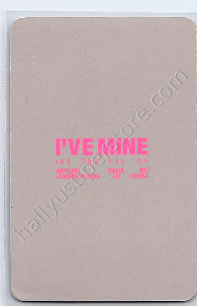 IVE - Gaeul - I&