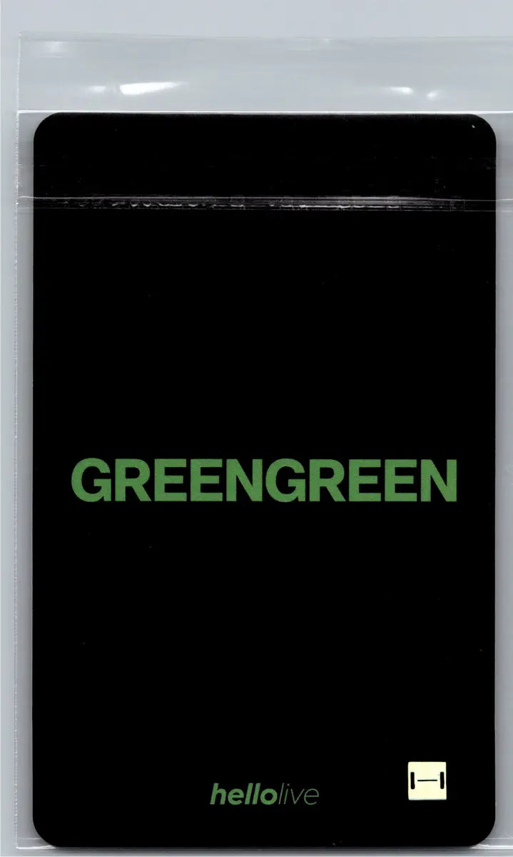 CORTIS The 2nd EP "GREENGREEN" - Hellolive Lucky Draw Event Photocard [26.06.16]