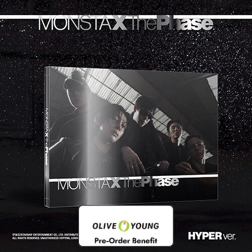 [Pre-Order] MONSTA X - EP [The Phase] (HYPER ver.) + Olive Young LuckyDraw Event