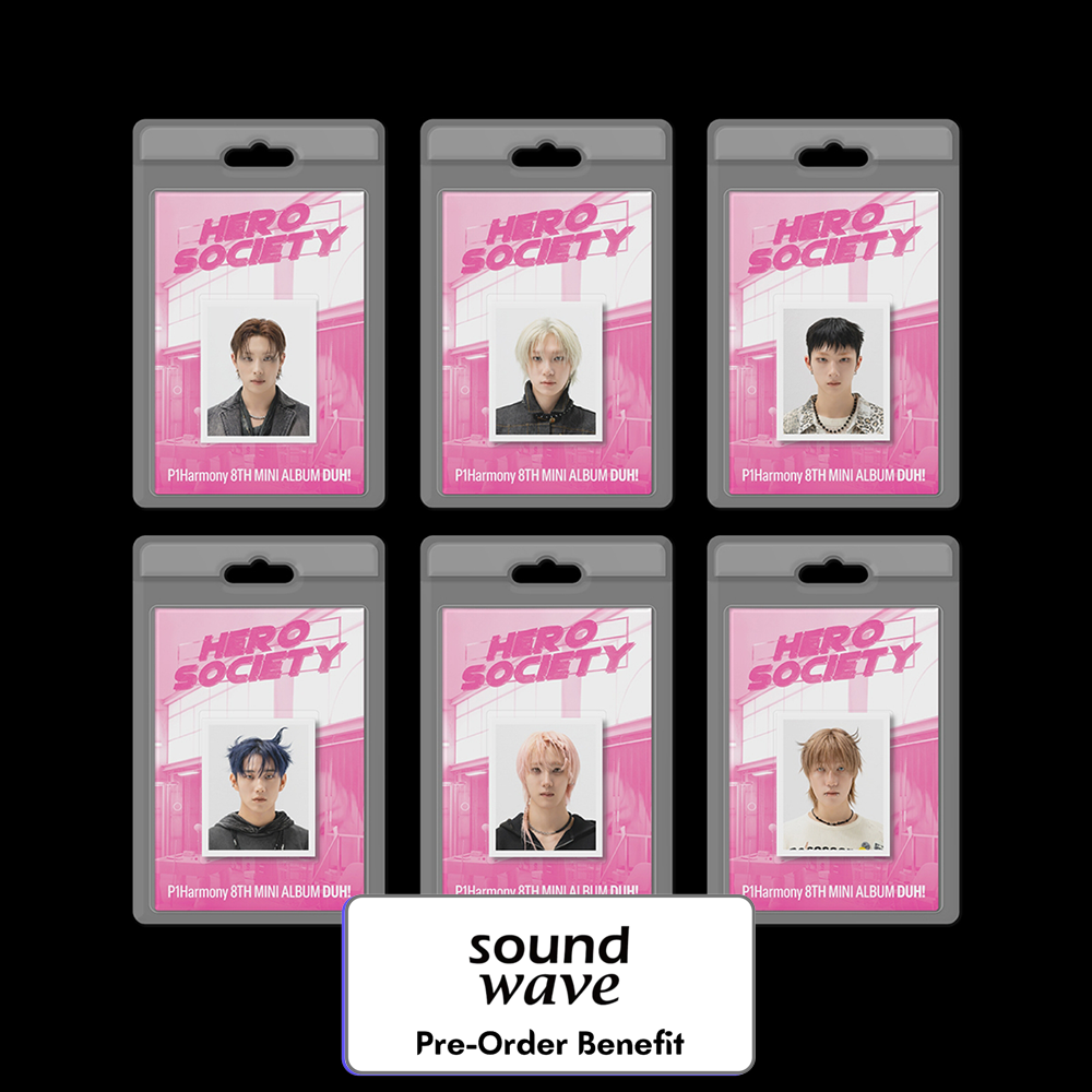 **[Pre-Order] P1Harmony - 8th Mini Album (DUH!]  (Fancy ver.) + Pre-Order Benefit Photocard