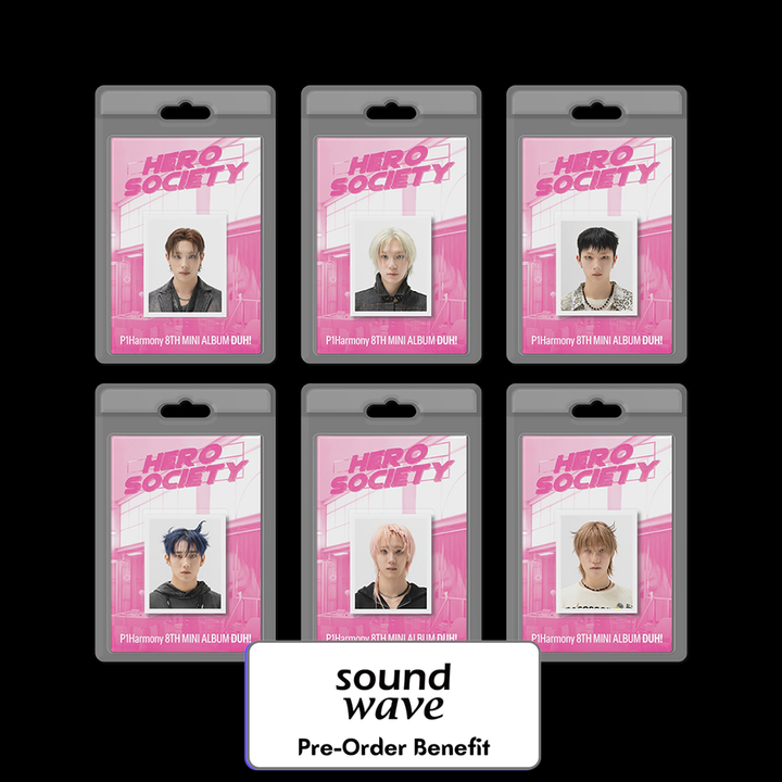 **[Pre-Order] P1Harmony - 8th Mini Album (DUH!]  (Fancy ver.) + Pre-Order Benefit Photocard