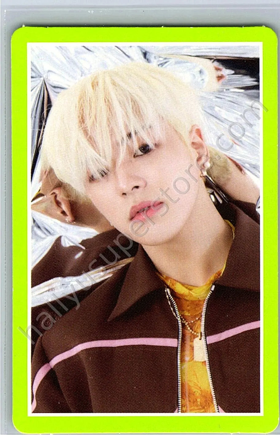 TREASURE - Yoon Jaehyuk - THE SECOND STEP : CHAPTER TWO album photocard green version
