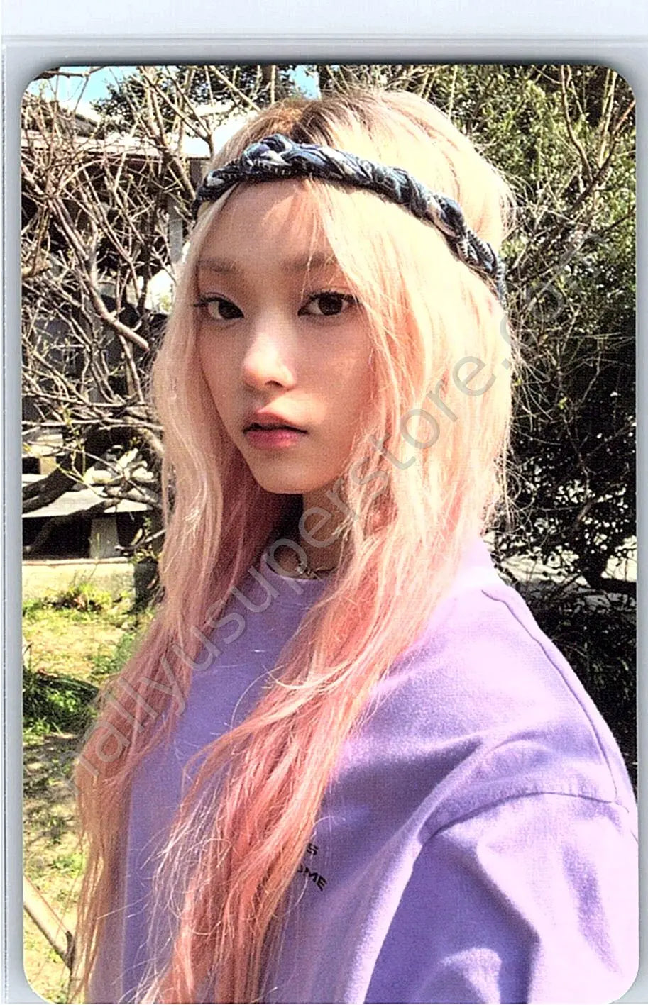 NewJeans - Haerin - Supernatural album photocard B version version 2 weverse album version