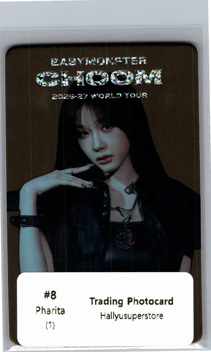 BABYMONSTER -"2026-27 BABYMONSTER WORLD TOUR" [CHOOM] Pop-Up Store Random Trading Photocard (1) [26.06.22]