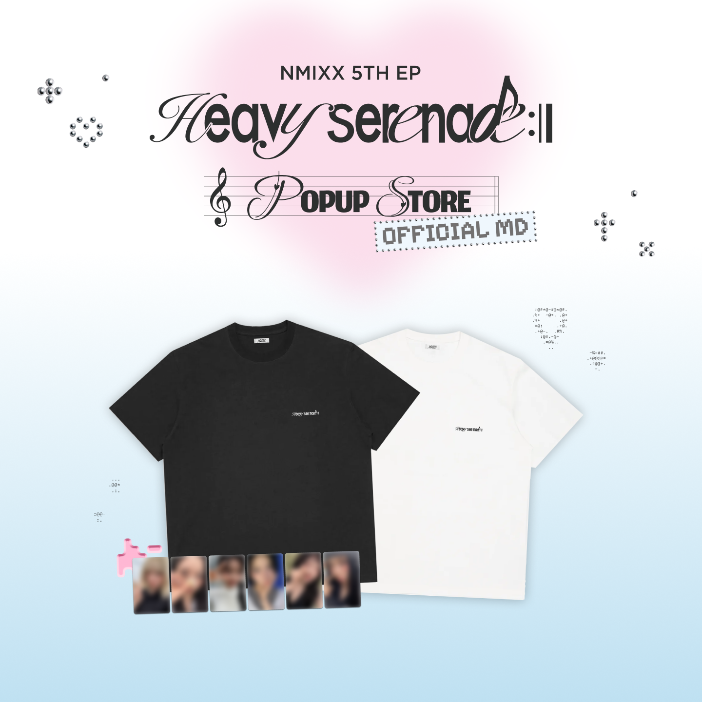 [NMIXX] T-SHIRT - [Heavy Serenade] POP-UP STORE