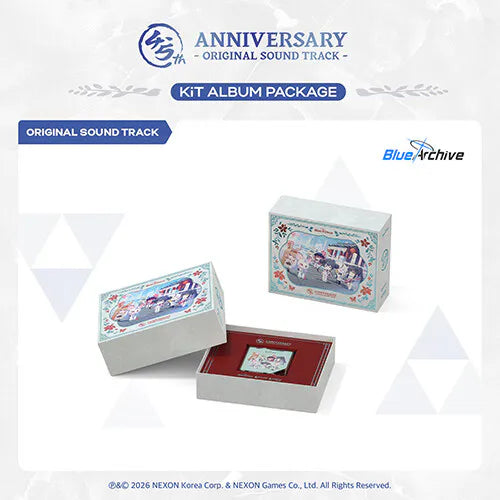 [Pre-Order] BLUE ARCHIVE - BLUE ARCHIVE 4.5th ANNIVERSARY O.S.T (Choose Version)