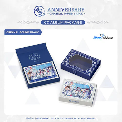 [Pre-Order] BLUE ARCHIVE - BLUE ARCHIVE 4.5th ANNIVERSARY O.S.T (Choose Version)
