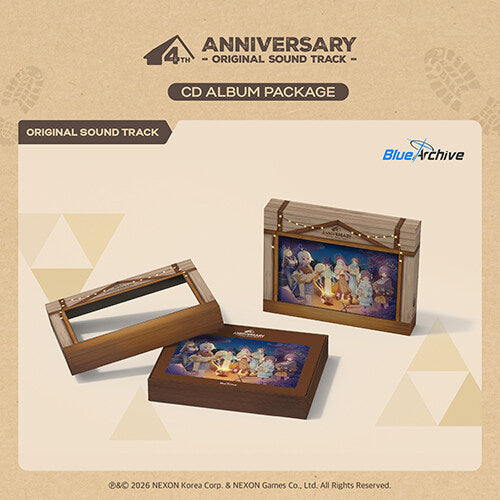 **[Pre-Order] Blue Archive - Blue Archive's 4th Anniversary O.S.T. [2CD Album Package + KIT Album Package]
