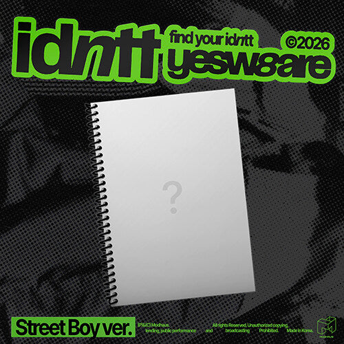 **[Pre-Order] Idntt - "yesweare" [Street Boy / Home Boy ver.]