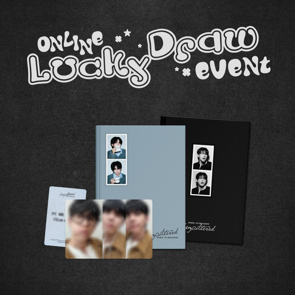 [DAY6] [LUCKY DRAW] WONPIL 1ST MINI ALBUM Unpiltered (Photobook Ver.)