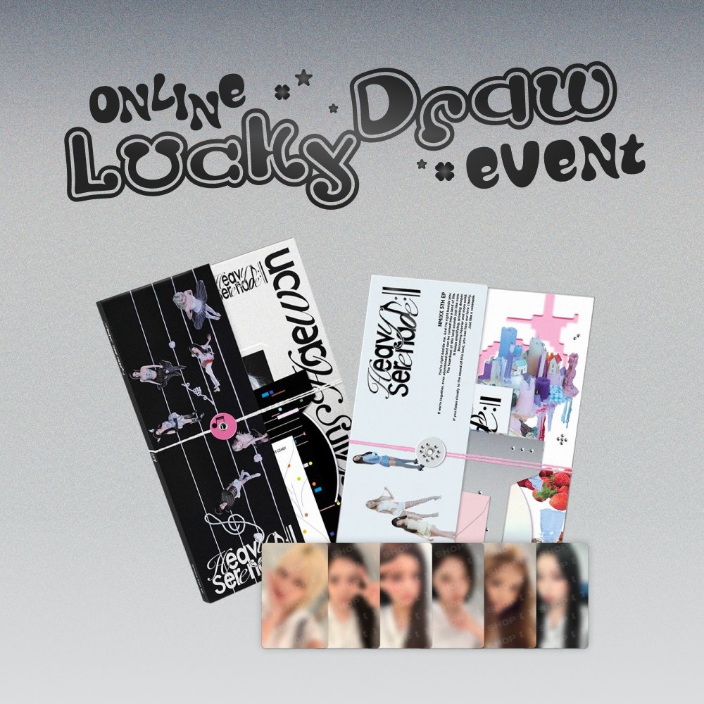 [NMIXX] [LUCKY DRAW] 5TH EP Heavy Serenade (Heavy Ver. / Serenade Ver.)