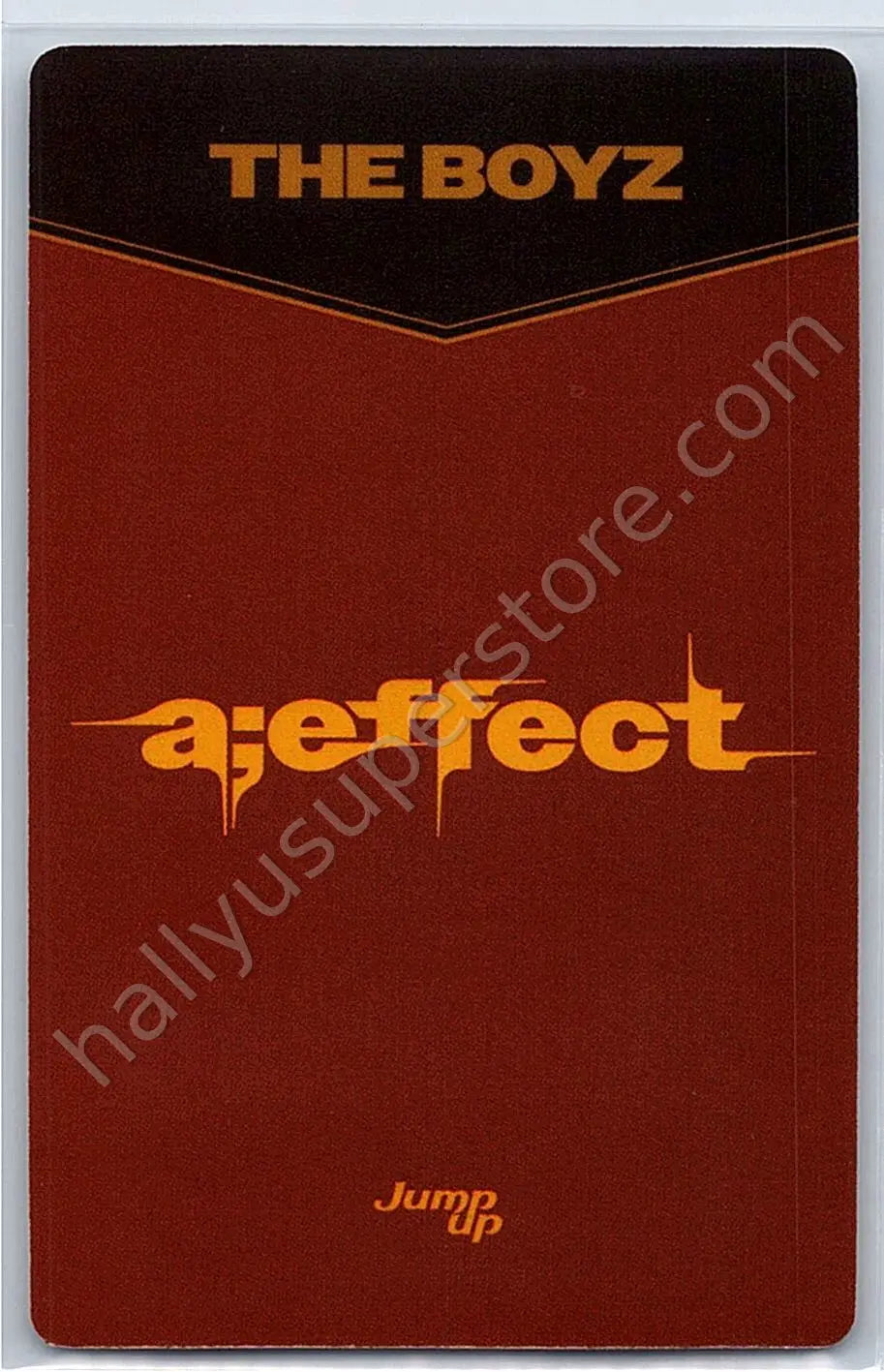 THE BOYZ - New - a;effect jump up pob (pre-order benefit)