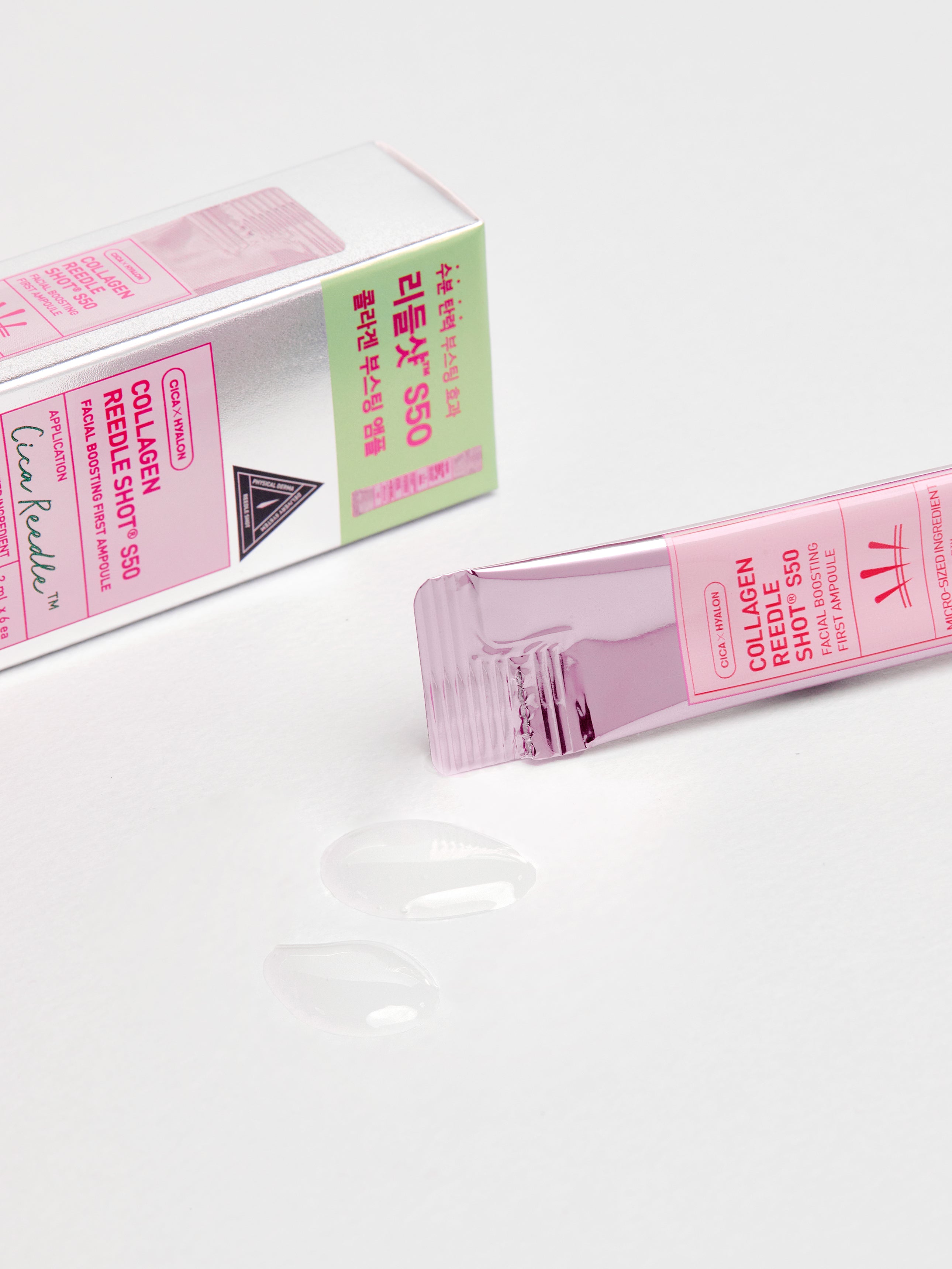 VT cosmetics- Collagen Reedle Shot S50 facial Boosting First Ampoule