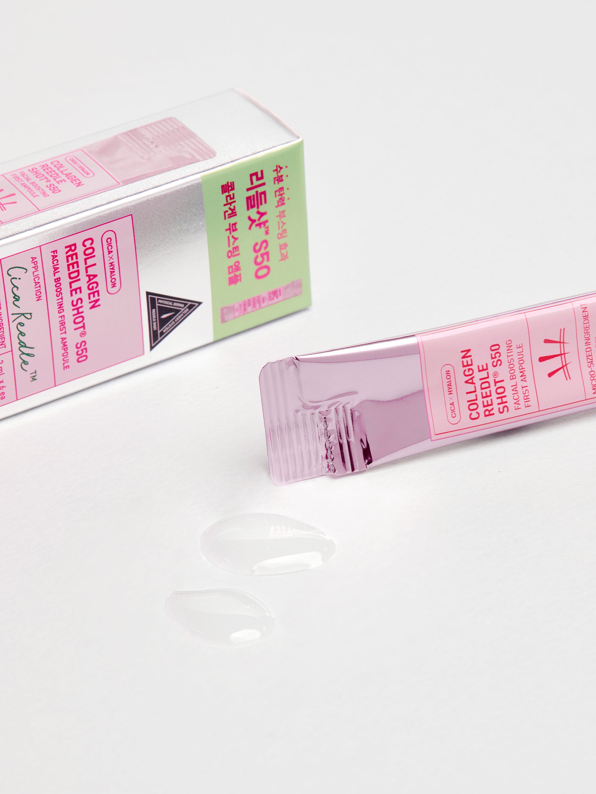 VT cosmetics- Collagen Reedle Shot S50 facial Boosting First Ampoule