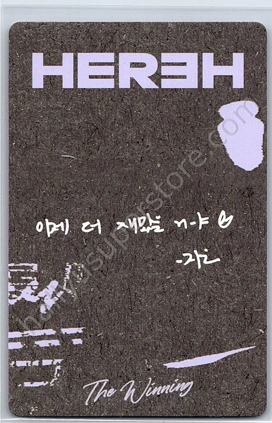 IU - IU - IU - IU - 2024 IU HEREH WORLD TOUR CONCERT ENCORE PHOTO CARD