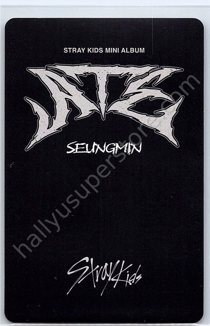 Stray Kids - Seungmin - ATE A version album photocard nemo version photocard set