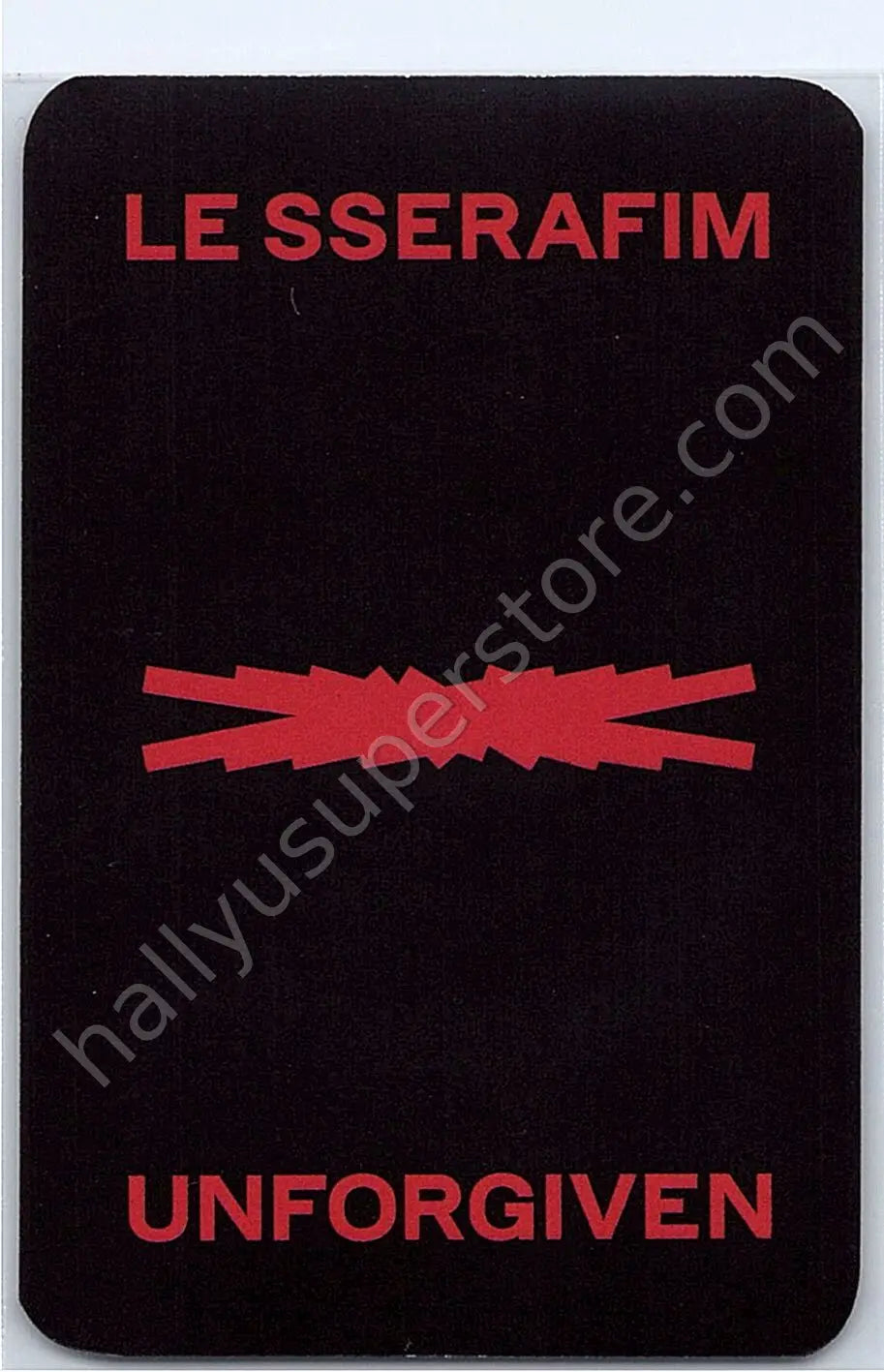 LE SSERAFIM - Sakura - UNFORGIVEN aladin pob (pre-order benefit) polaroid standard version