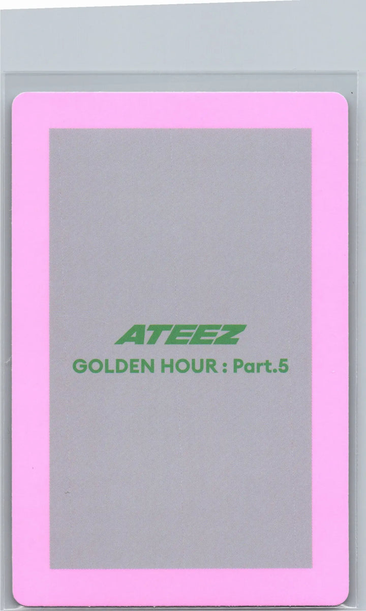 ATEEZ "GOLDEN HOUR : Part.5" - Official Photocard (A ver.) [26.06.26]