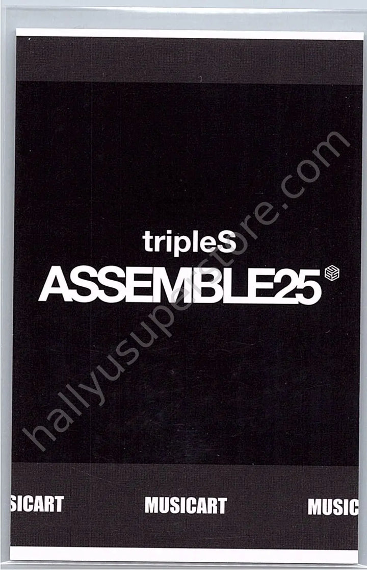 tripleS - Joobin - Assemble25  fansign polaroid