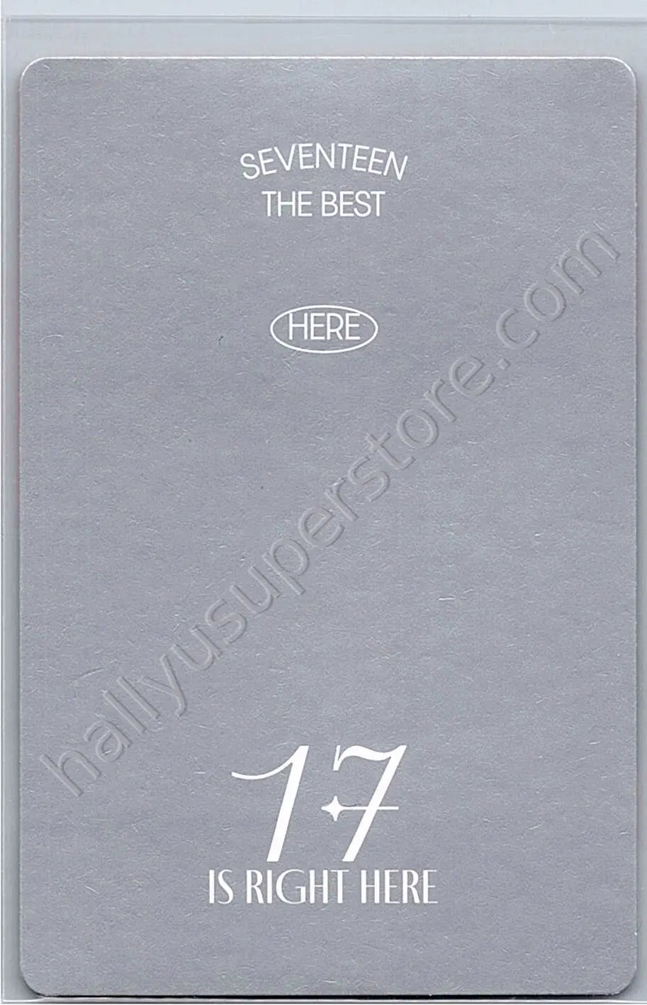 SEVENTEEN - Wonwoo - 17 IS RIGHT HERE