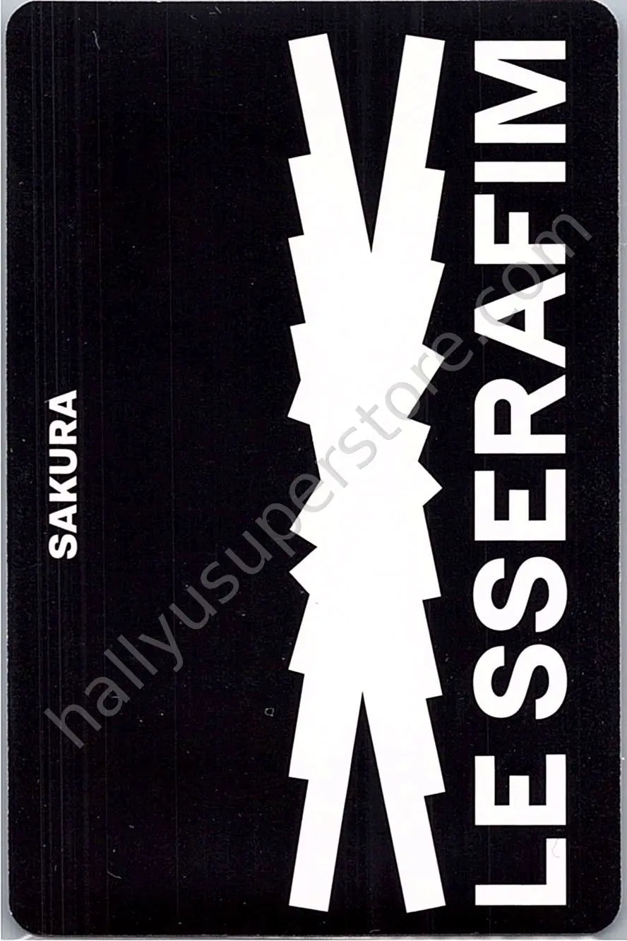 LE SSERAFIM - Sakura - LE SSERAFIM - Sakura - 2023 FEARNOT Welcome Kit Other photocard set