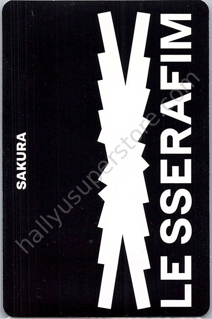 LE SSERAFIM - Sakura - LE SSERAFIM - Sakura - 2023 FEARNOT Welcome Kit Other photocard set