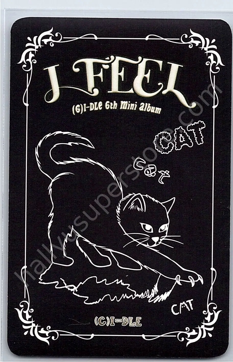 i-dle - Soyeon - (G)I-DLE - Miyeon - I Feel Album standard version cat version album photocard