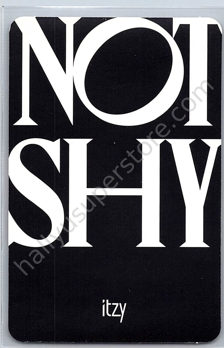 ITZY - Unit - NOT SHY album photocard