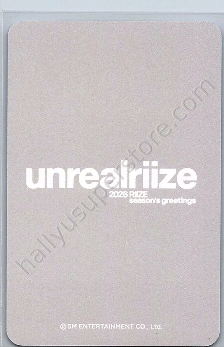 RIIZE  - Shotaro - 2026 Season&