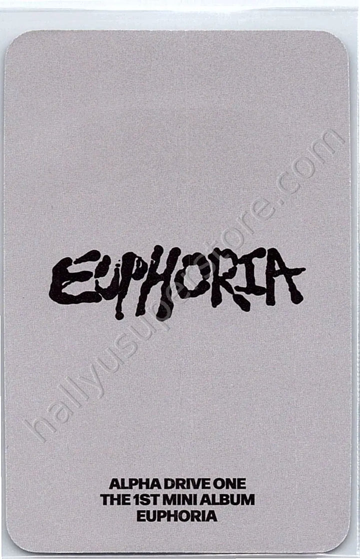ALPHA DRIVE ONE - Sanghyeon - EUPHORIA aladin broadcast mnet plus merch