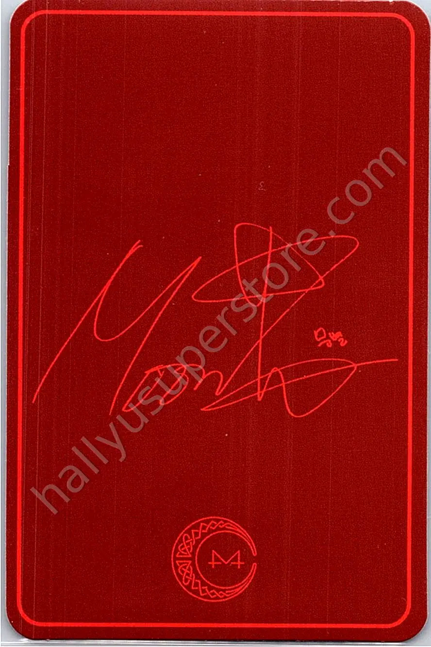 MAMAMOO - Moonbyul - RED MOON album photocard