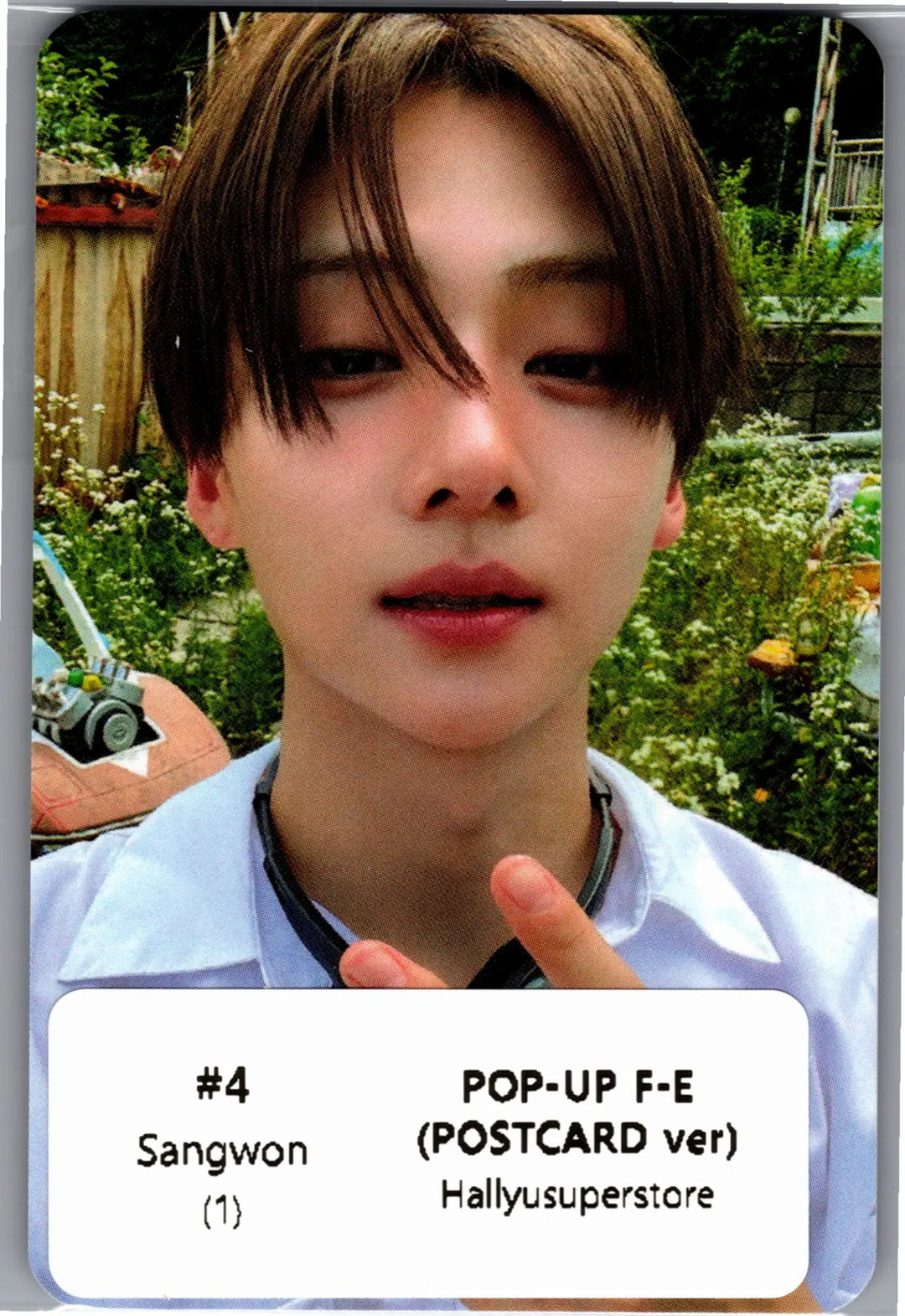 ALPHA DRIVE ONE "UNBREAKABLE : 少年BEAST" - POP-UP Store Mnet Plus Merch Fansign Event Photocard [26.08.26]