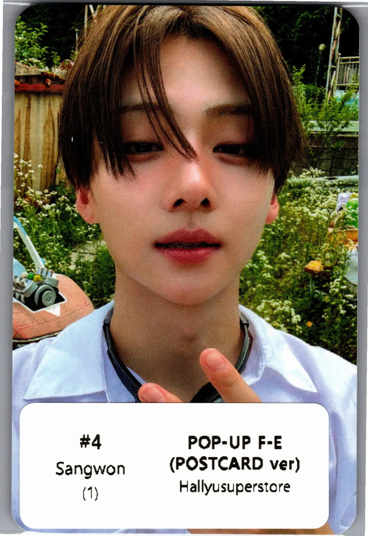ALPHA DRIVE ONE "UNBREAKABLE : 少年BEAST" - POP-UP Store Mnet Plus Merch Fansign Event Photocard [26.08.26]