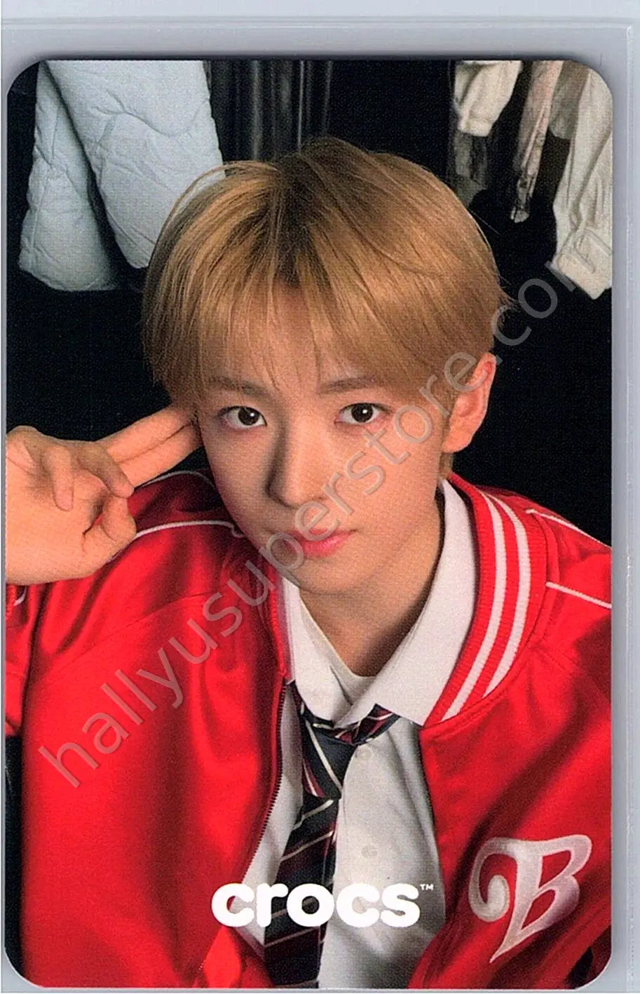 NCT WISH - Yushi - CROCS X NCT WISH brand collaboration photocard