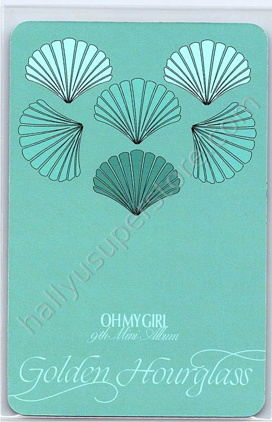 OH MY GIRL - YooA - Golden Hourglass album photocard wave version