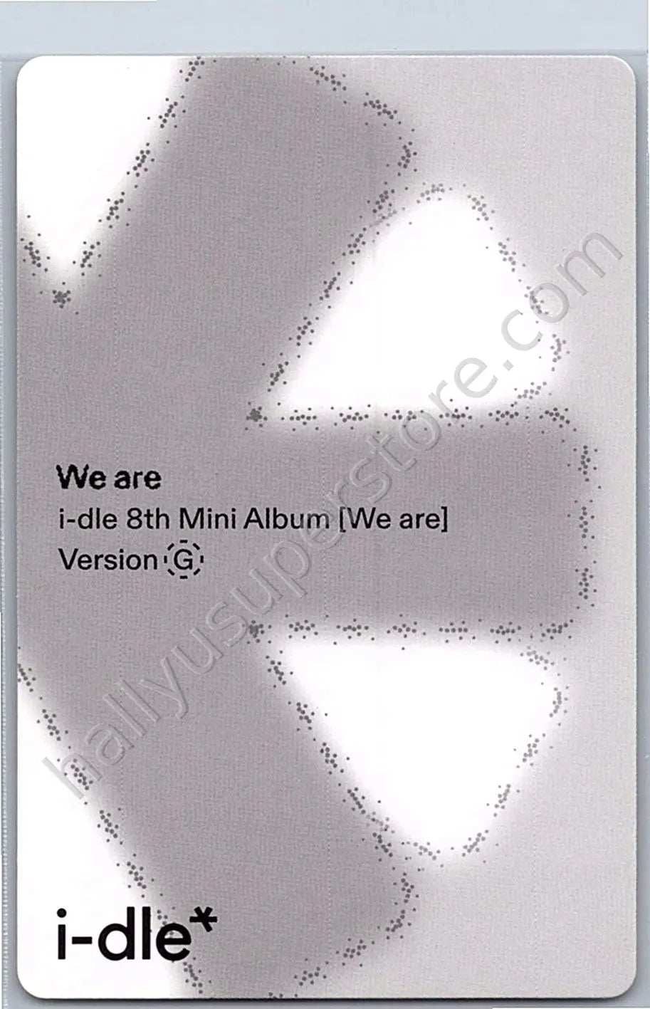 i-dle - Yuqi - We are album photocard G version standard version