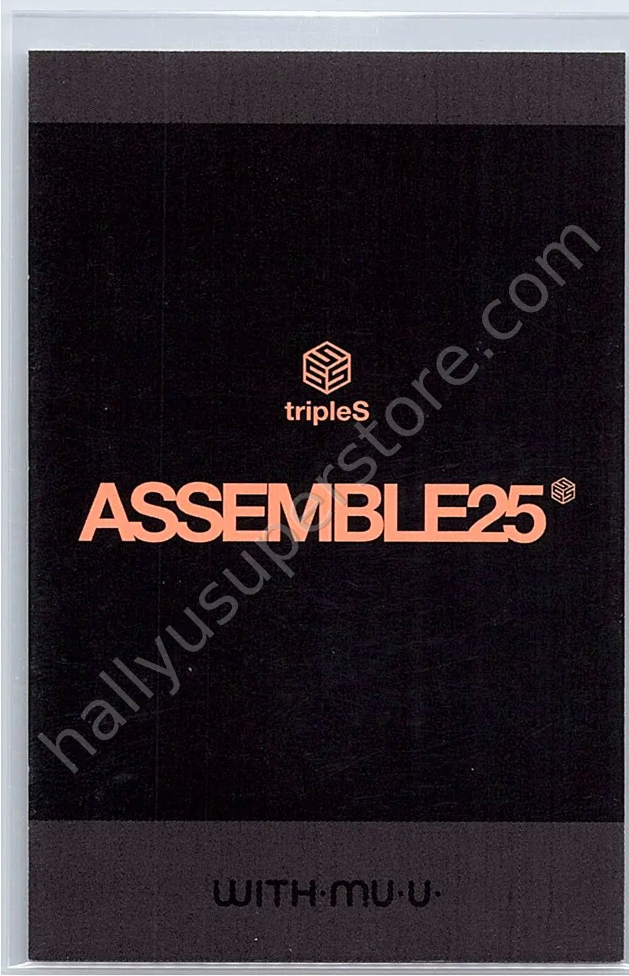 tripleS - Joobin - Assemble25  fansign polaroid