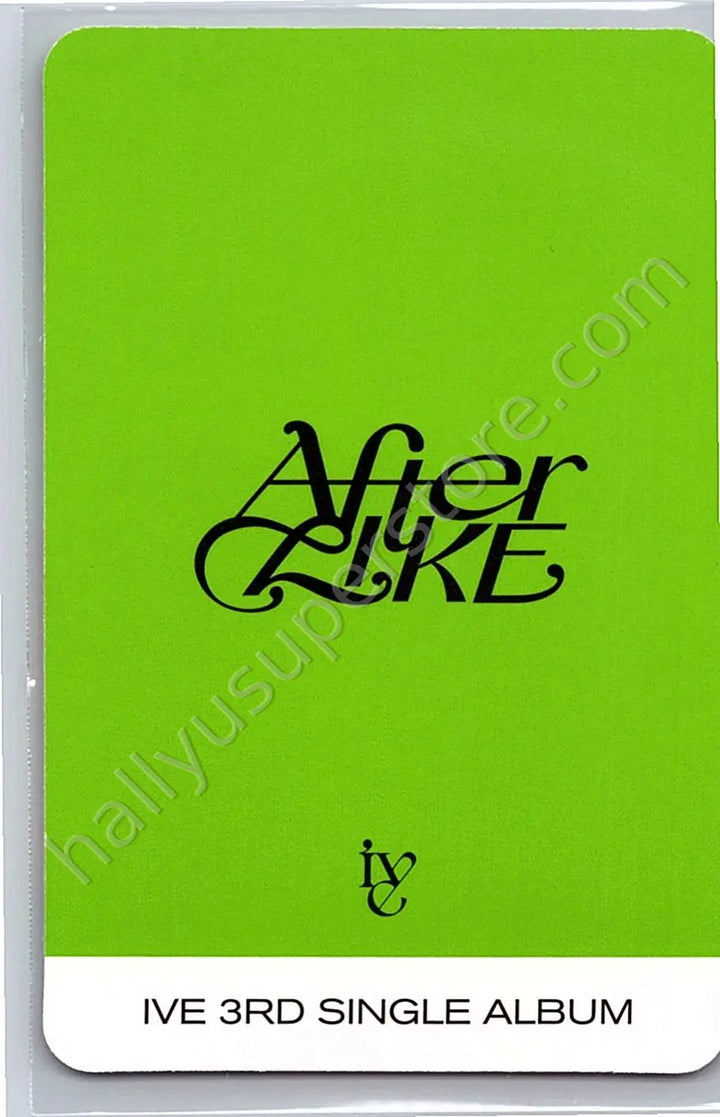 IVE - Yujin - After LIKE album photocard version 2