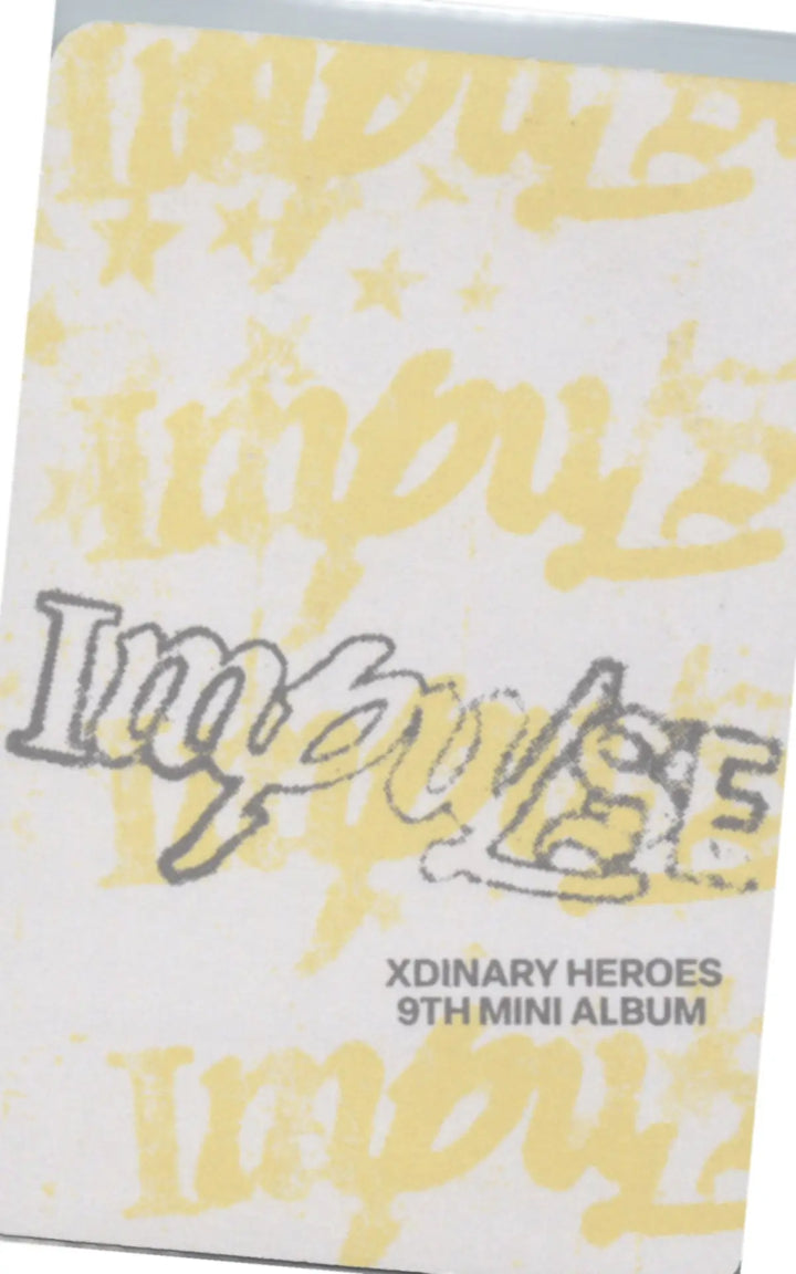 Xdinary Heroes "IMPULSE" - Official Photocard [26.10.13]