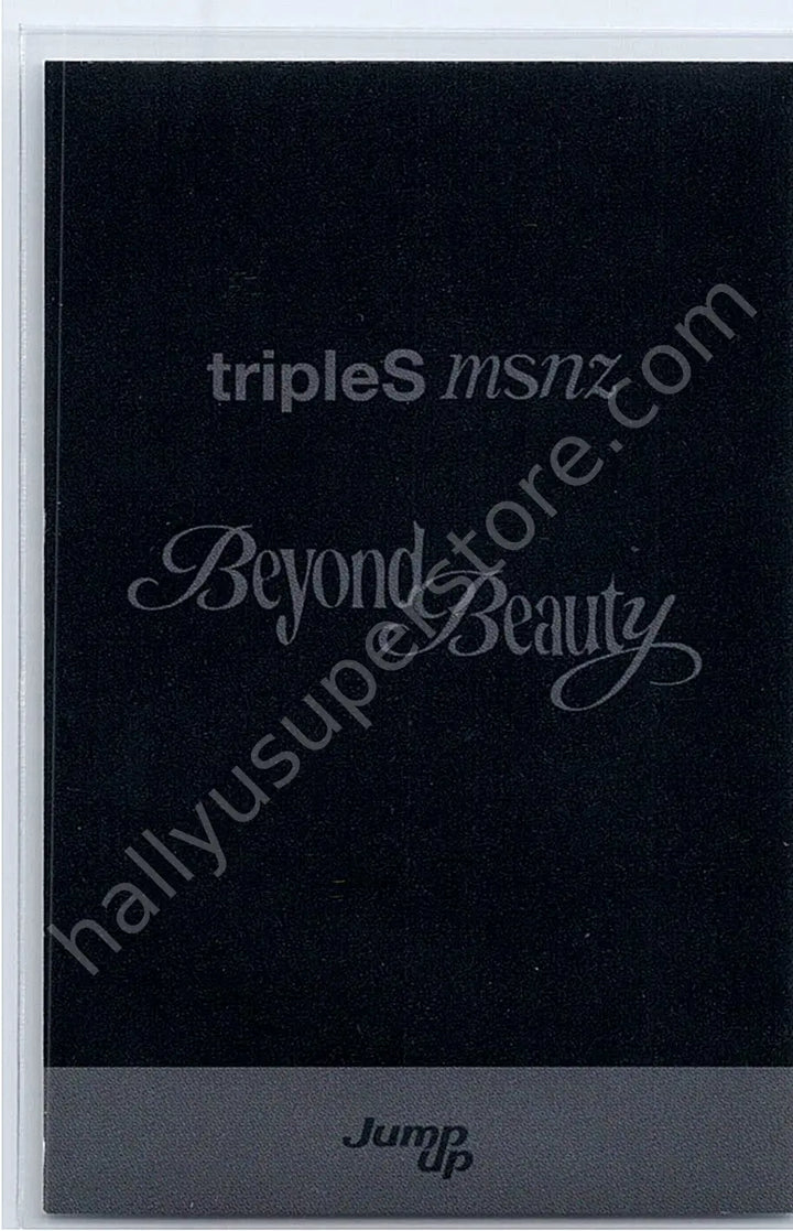tripleS - Jiwoo - Beyond Beauty fansign polaroid round 6 whosfan