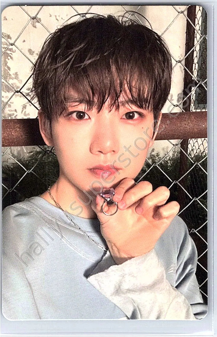 TREASURE - Junkyu - Pleasure album photocard green version photocard set