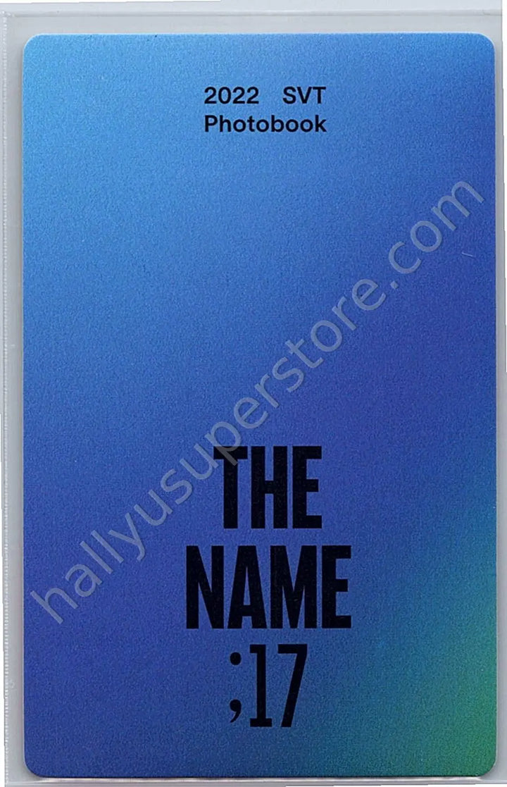 SEVENTEEN - Seungkwan - The Name; 17 Photobook odd dream version photobook photocard set