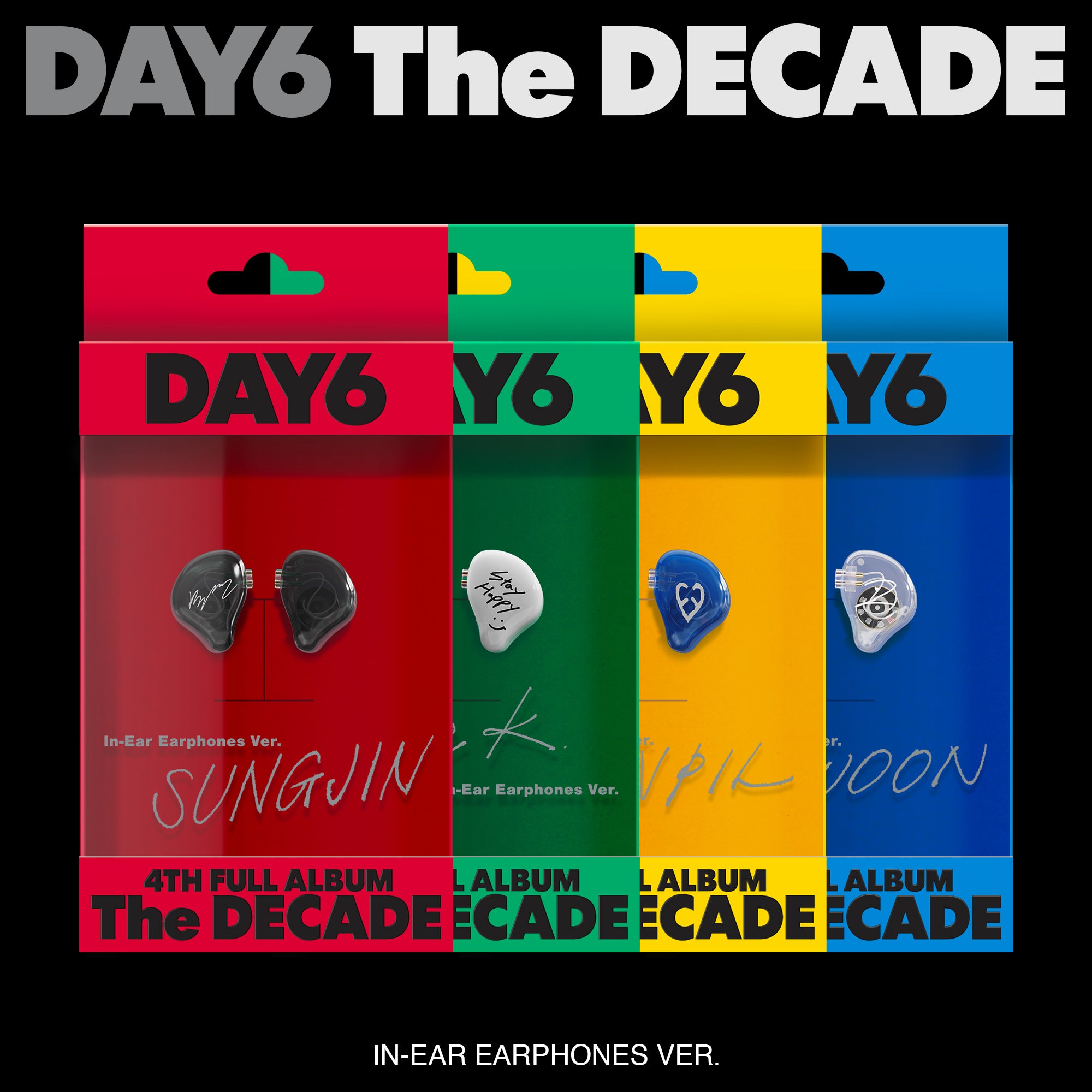 [DAY6] 4th Full Album The DECADE (In-Ear Earphones ver.)